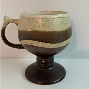 Vintage Otagiri Japan footed mug